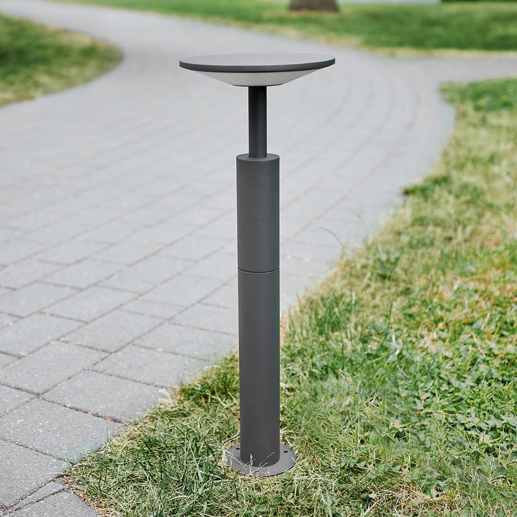 LED sti-lampe Fenia antrasitt detalj