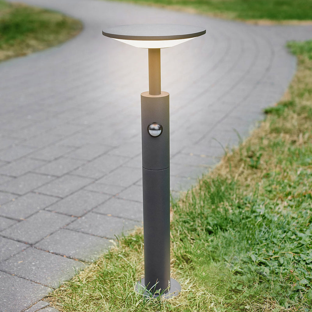 LED sti-lampe Fenia med bevegelsessensor bakside