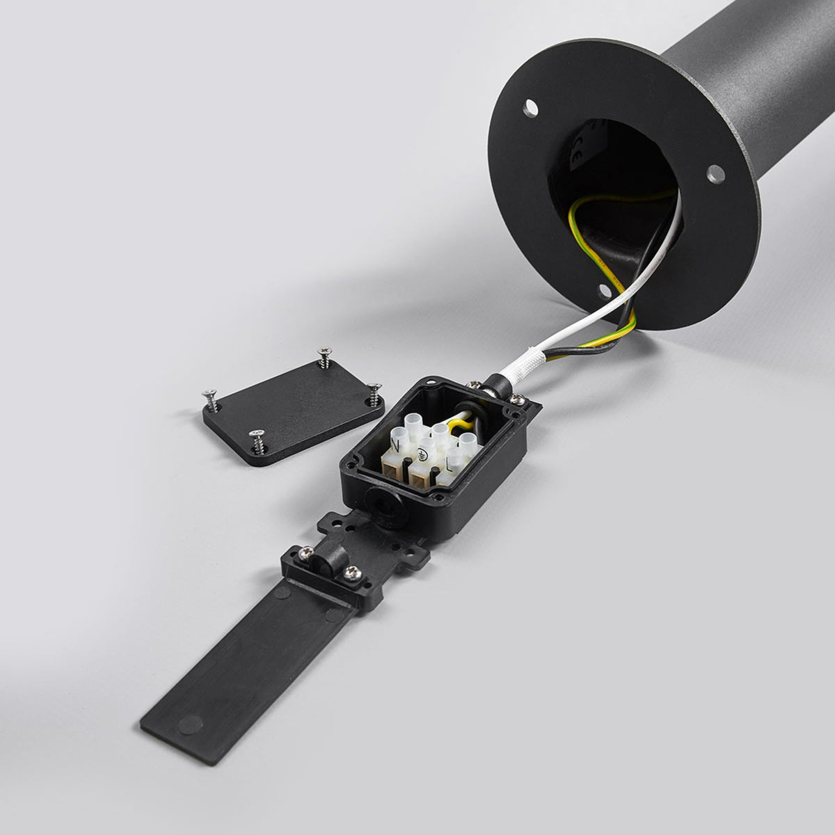 LED sti-lampe Fenia med bevegelsessensor design detalj
