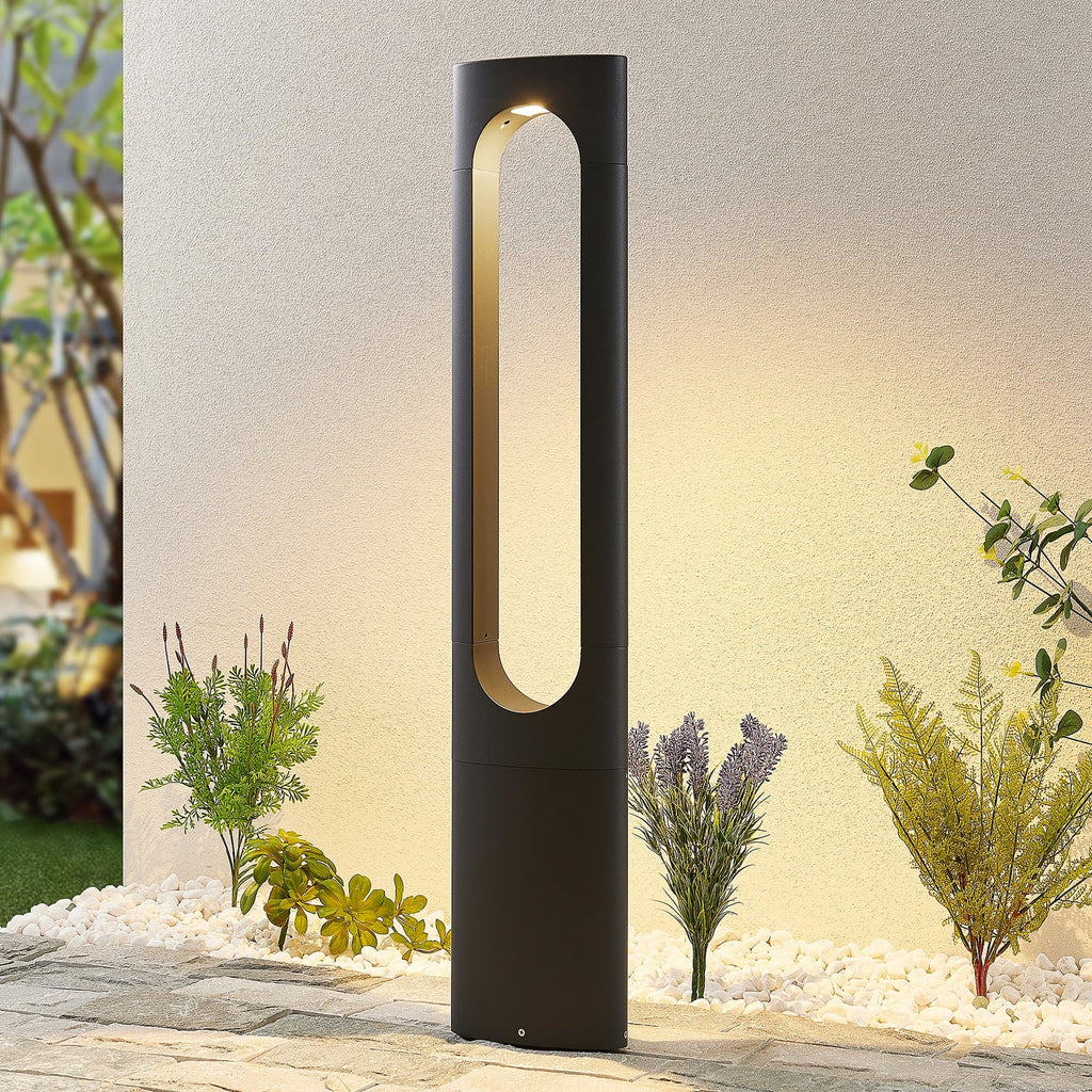 LED sti-lampe Fenti antrasitt aluminium 90 cm IP65 forside