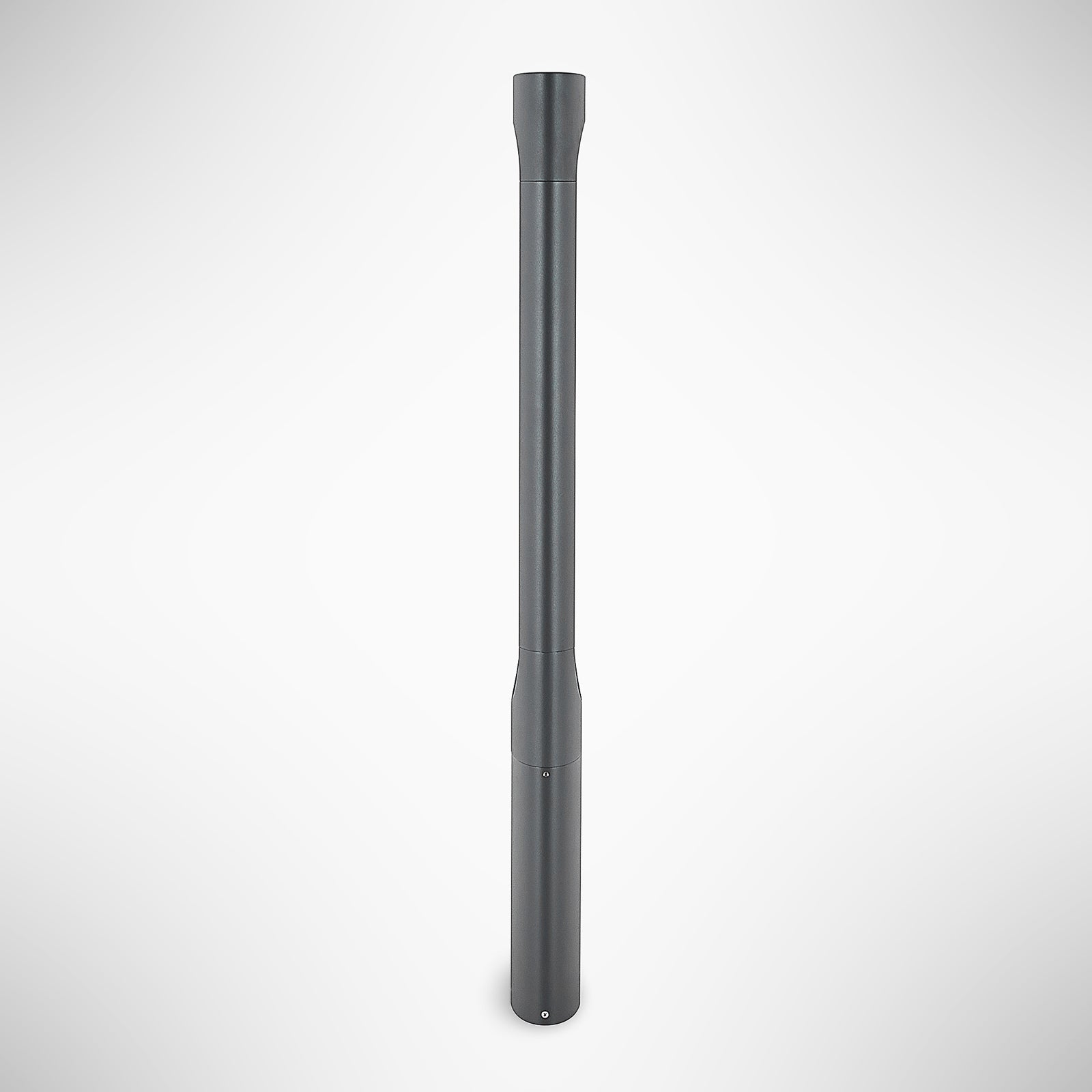LED sti-lampe Fenti antrasitt aluminium 90 cm IP65 sideprofil