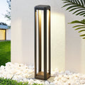 LED sti-lampe Fery antrasitt metall 80 cm IP65 forfra