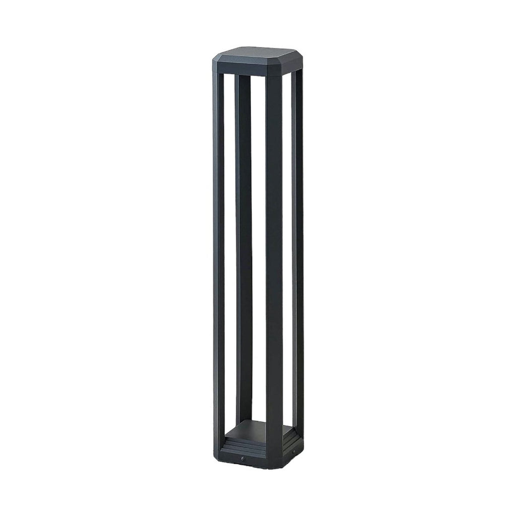 LED sti-lampe Fery antrasitt metall 80 cm IP65 detaljramme