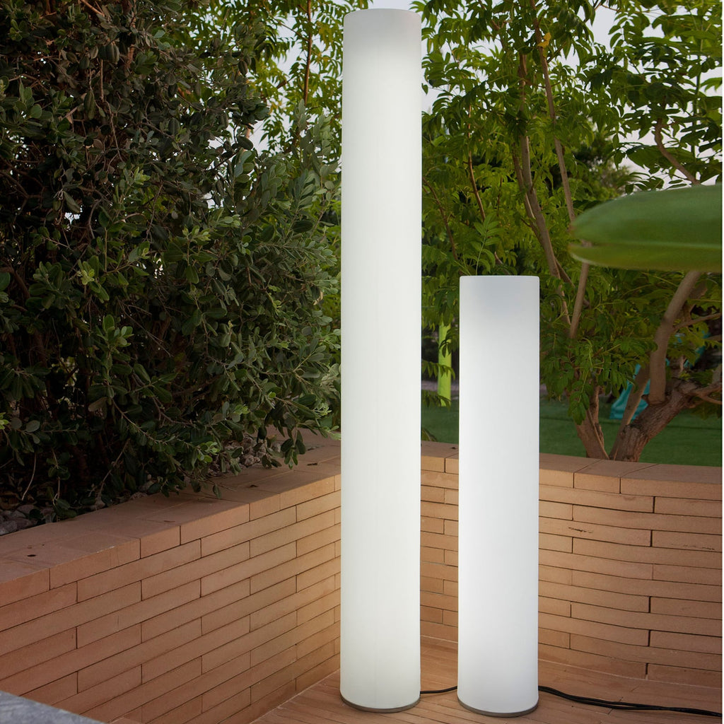 LED sti-lampe Fity plast hvit 160 cm 20W 6500K IP65 fra forfra