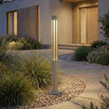 LED sti-lampe Fjorya aluminium steingrå 60 cm forfra