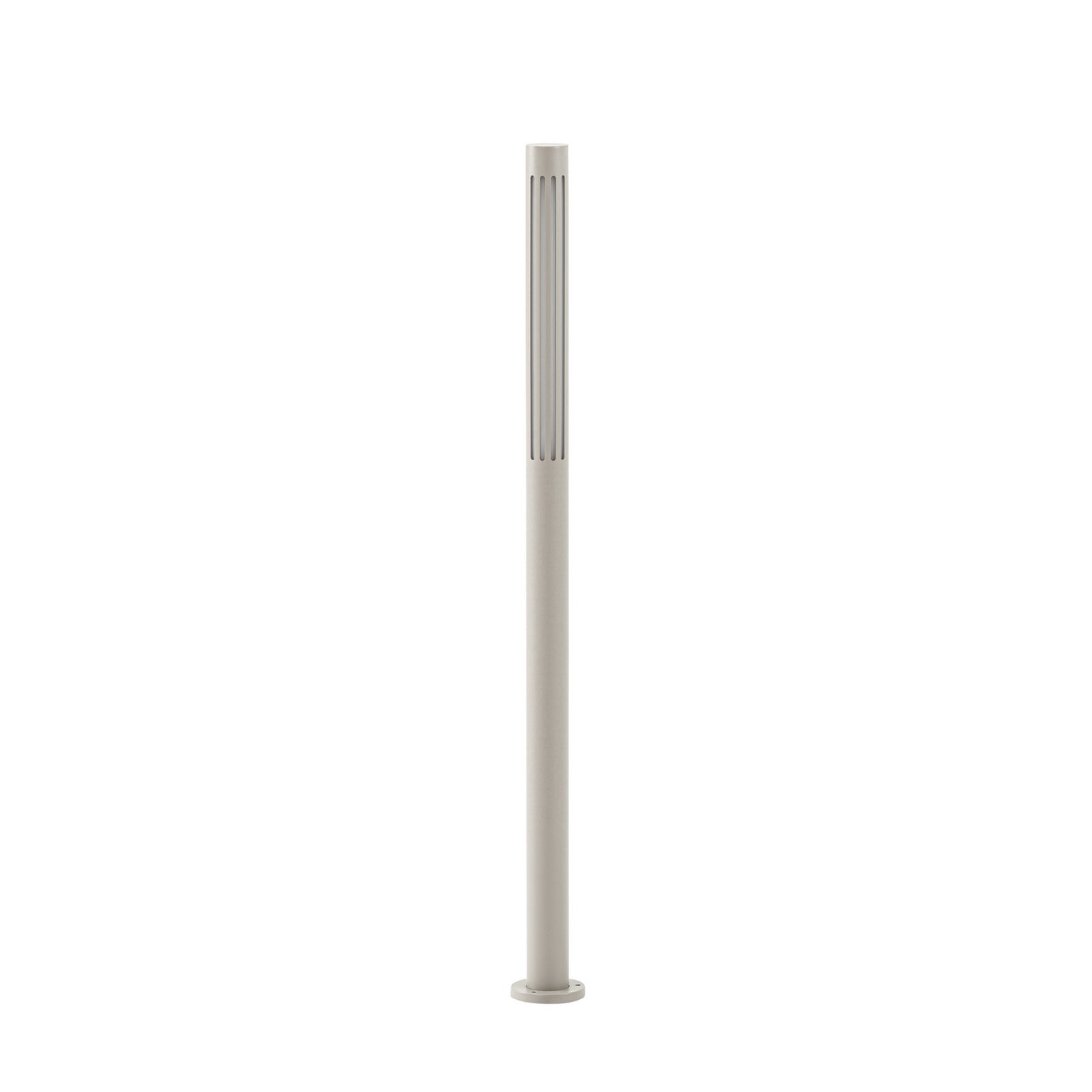 LED sti-lampe Fjorya aluminium steingrå 90 cm nærbilde av materialet
