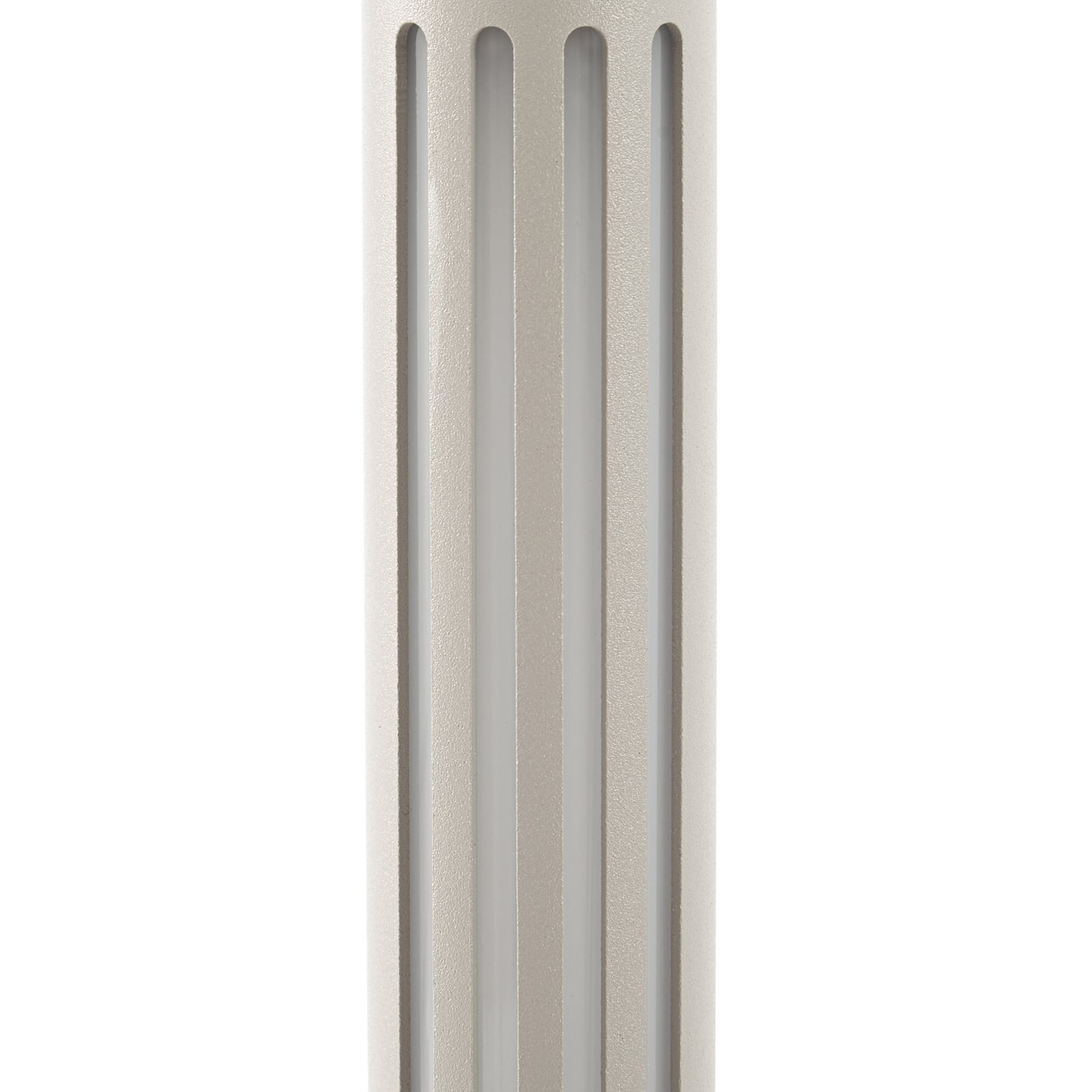 LED sti-lampe Fjorya aluminium steingrå 90 cm sideprofil