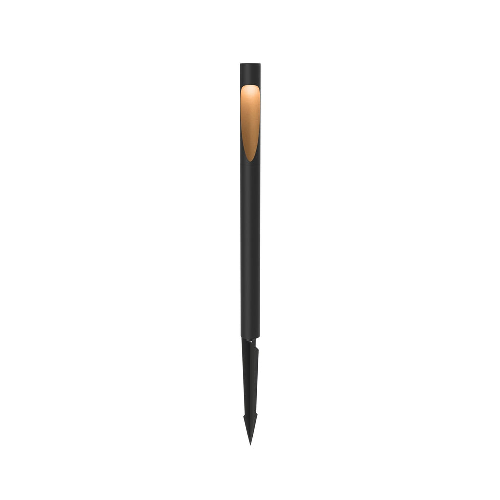 LED sti-lampe Flindt svart aluminium forfra