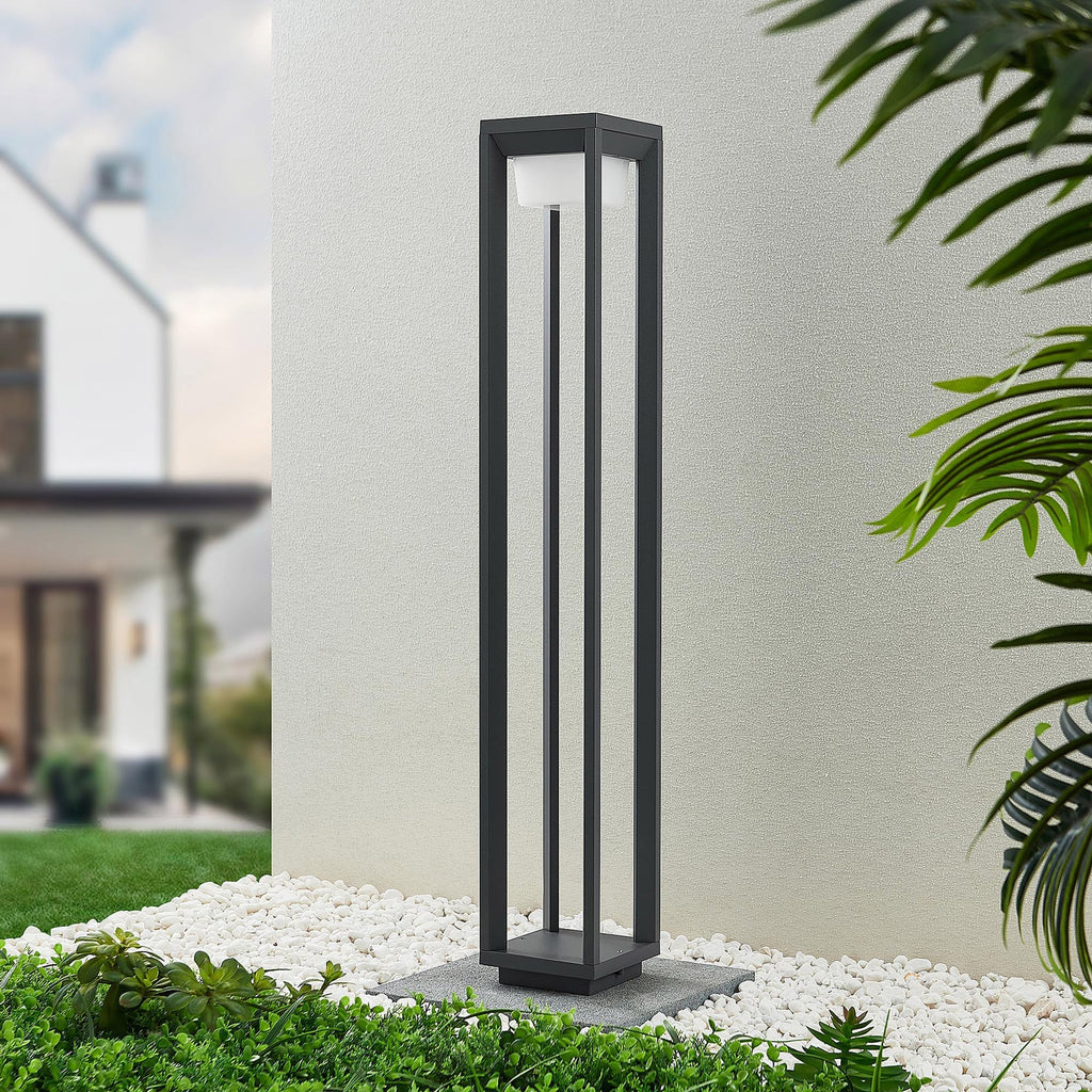 LED sti-lampe Gamion antrasitt aluminium 90 cm IP54 bakside