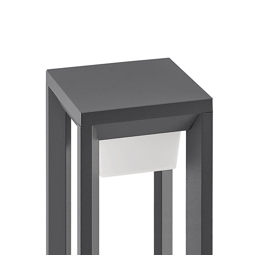 LED sti-lampe Gamion antrasitt aluminium 90 cm IP54 sideprofil