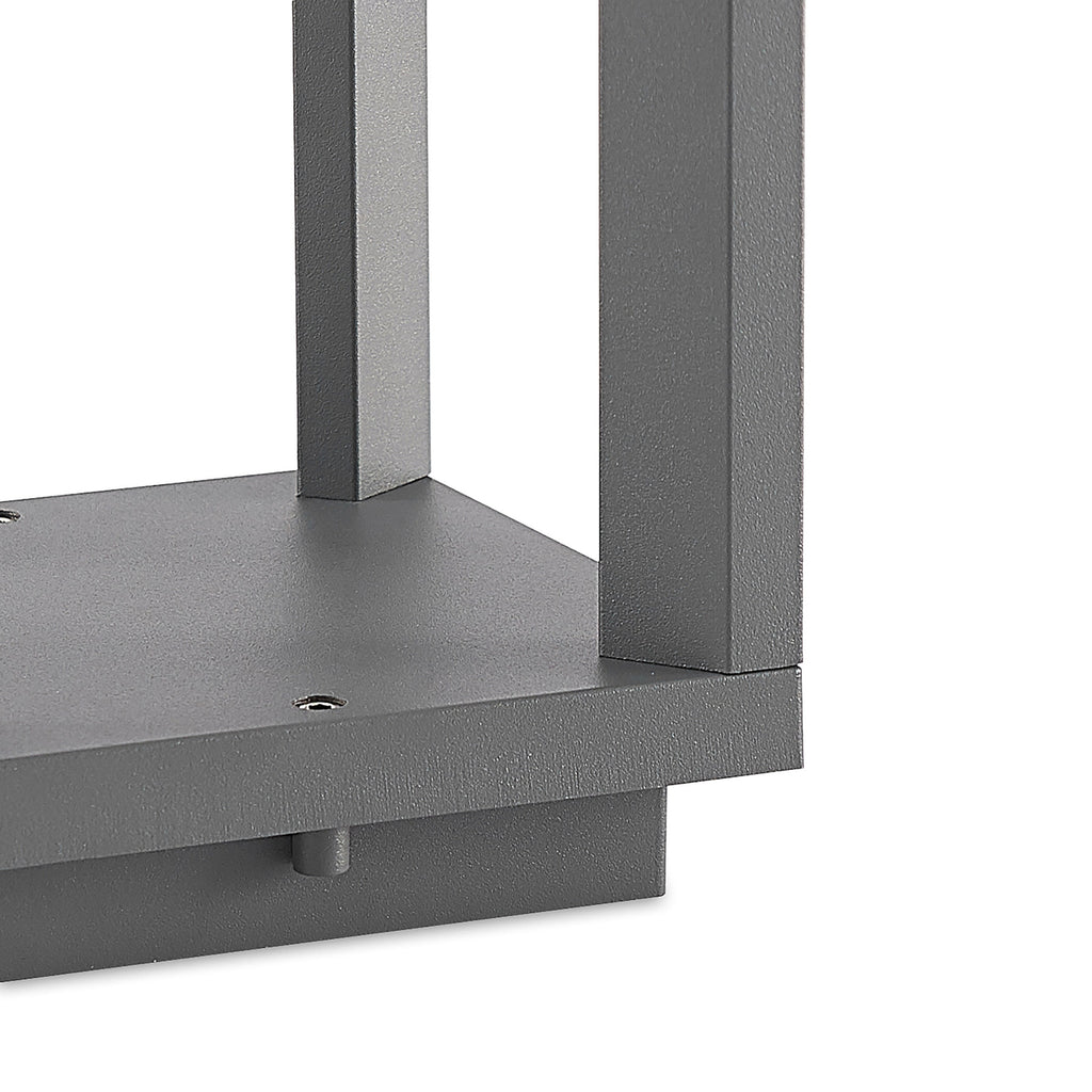 LED sti-lampe Gamion antrasitt aluminium 60 cm IP54 sideprofil