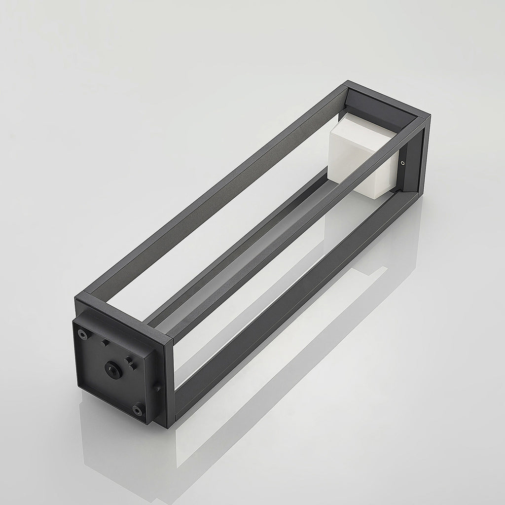 LED sti-lampe Gamion antrasitt aluminium 60 cm IP54 materiale detalj