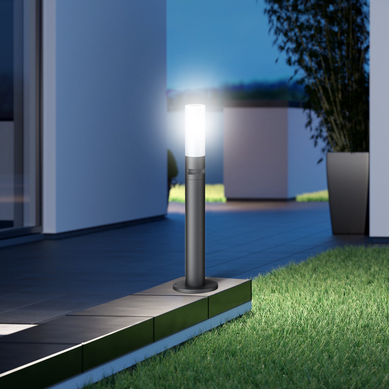 LED sti-lampe GL 65 S med bevegelsessensor front