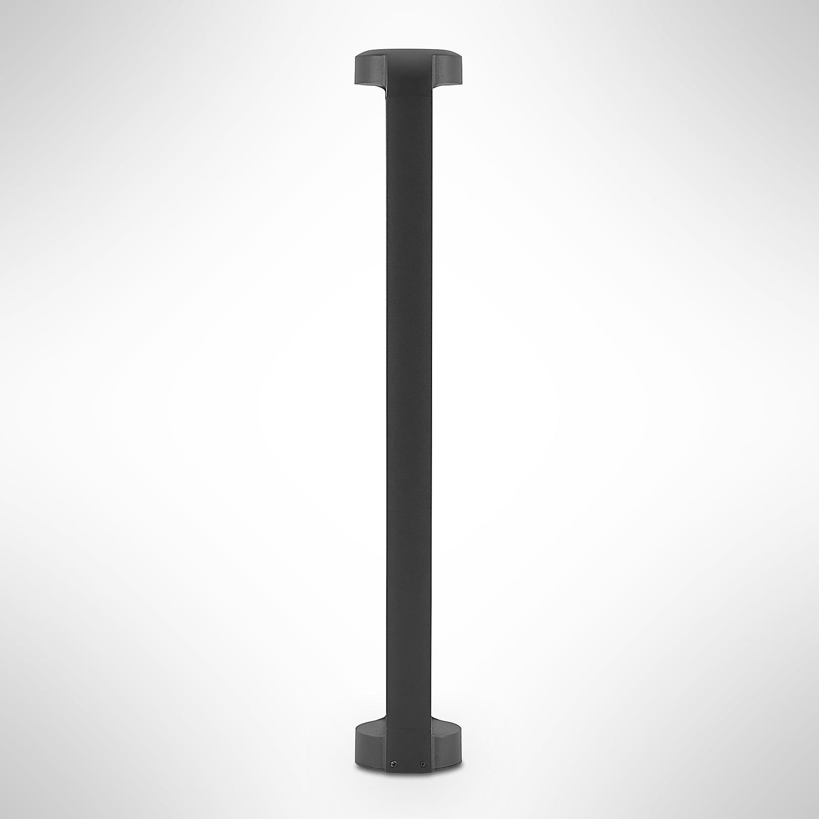 LED sti-lampe Habsa antrasitt 80 cm IP65 monteringsdetaljer