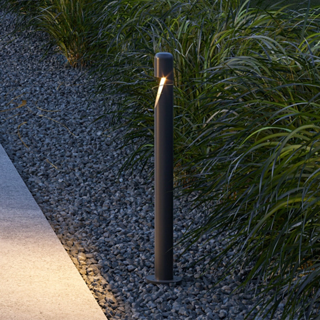 LED sti-lampe Hagen grafitt H60 cm 3000K IP65 forfra