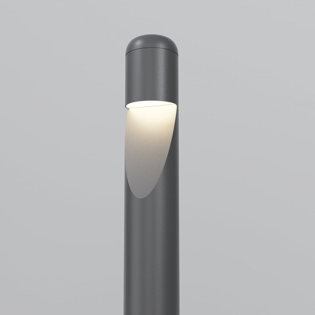 LED sti-lampe Hagen grafitt H60 cm 3000K IP65 montert i hage