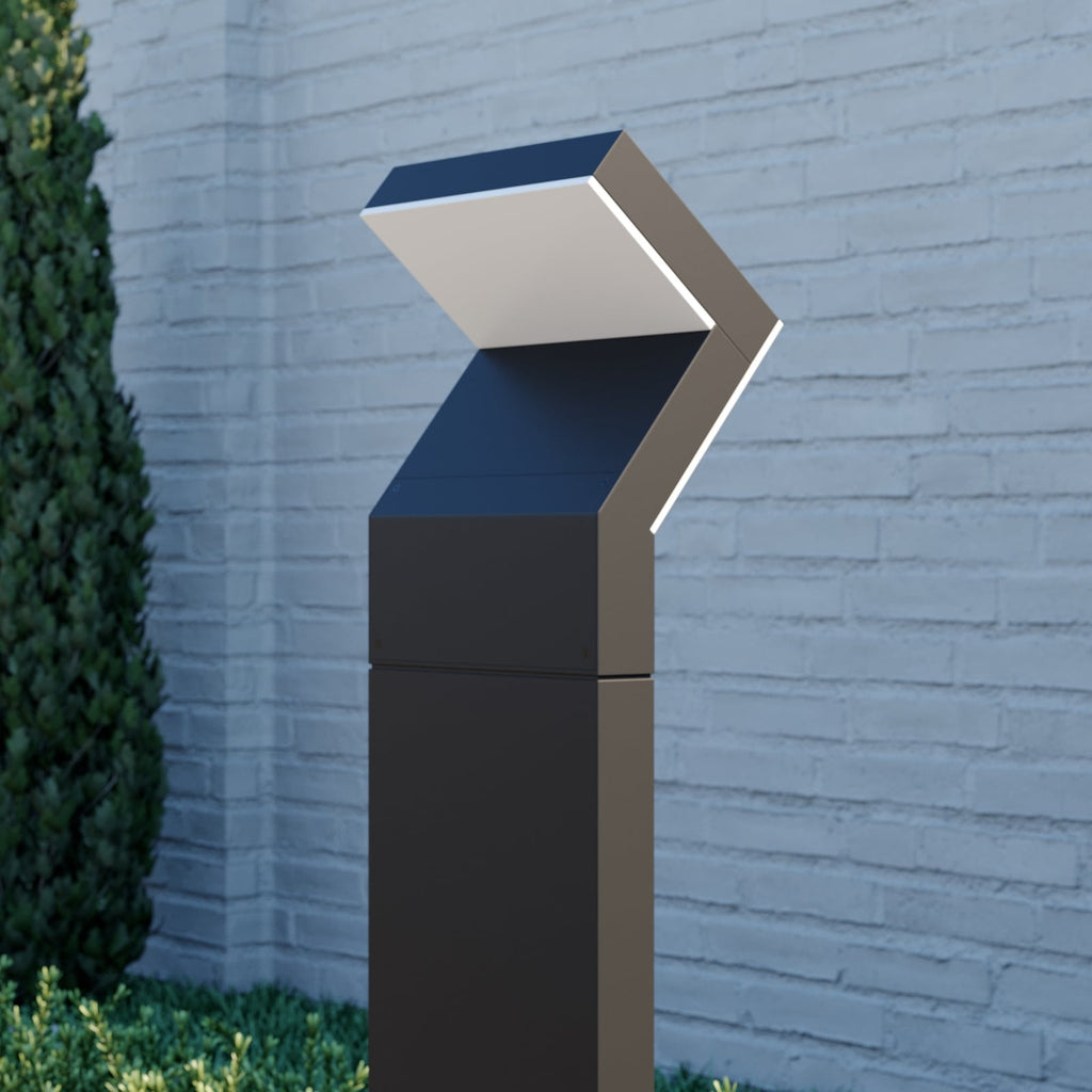 LED sti-lampe Havin antrasitt aluminium 100 cm IP65 - Arcchio