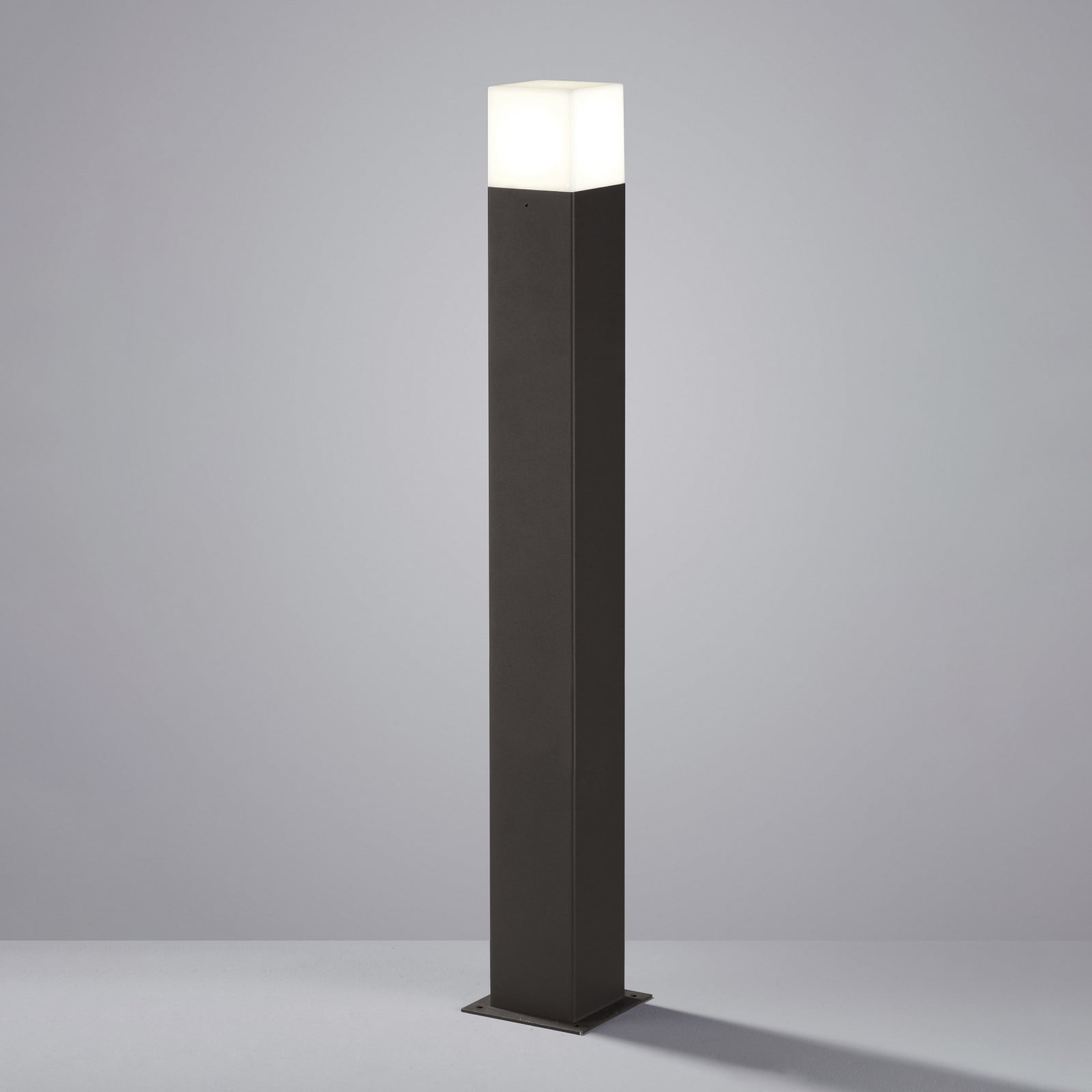 LED sti-lampe Hudson antrasitt aluminium 80 cm IP44 bakside