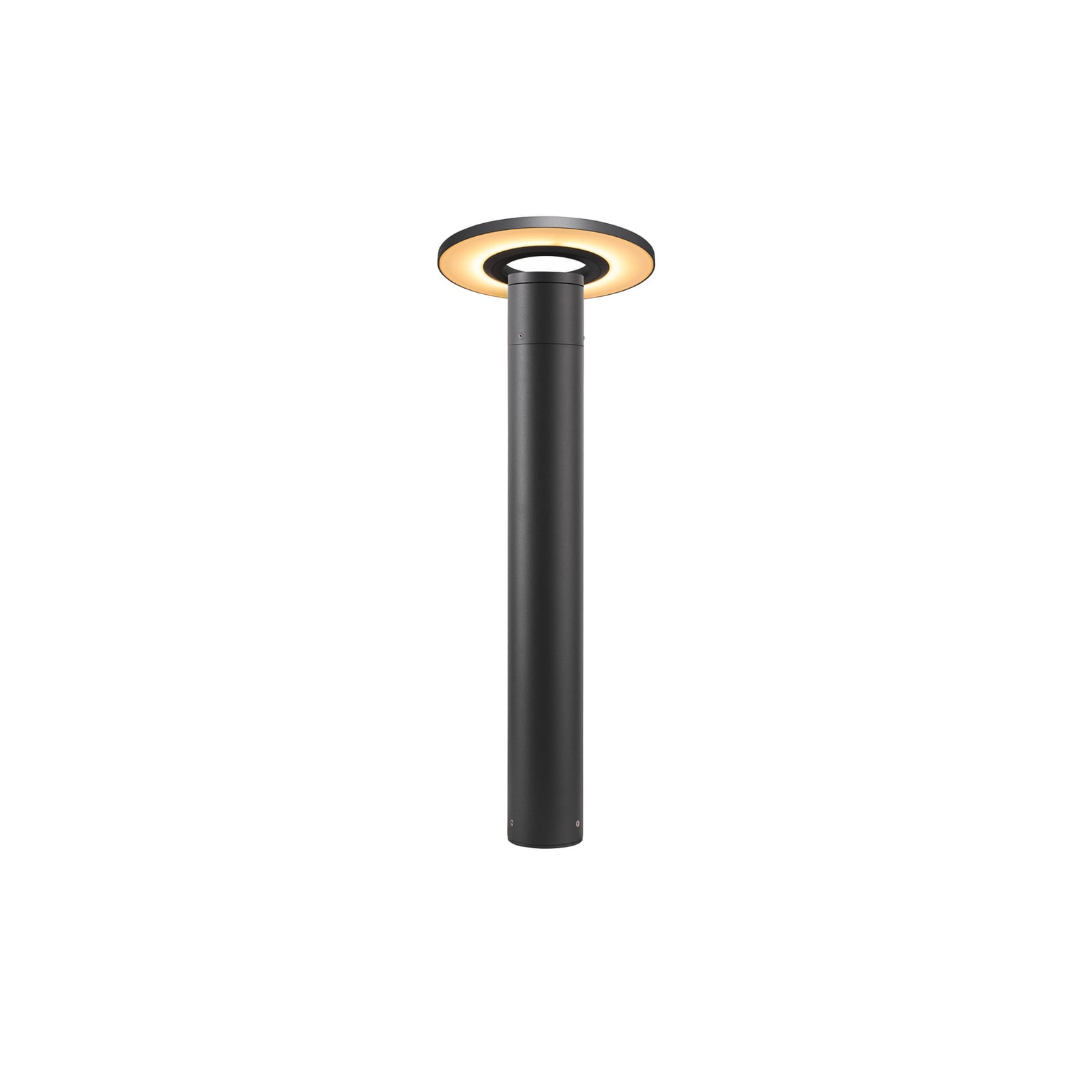 LED sti-lampe I-Ring antrasitt aluminium 65 cm forfra