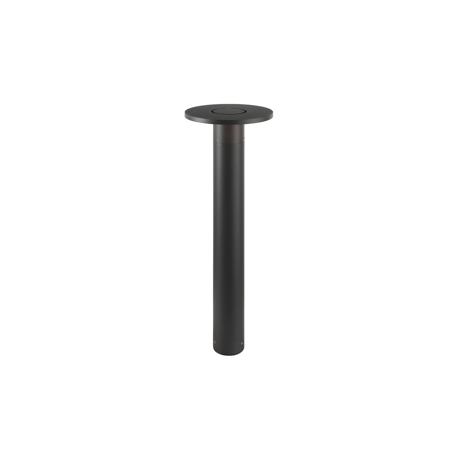 LED sti-lampe I-Ring antrasitt aluminium 65 cm detalj av lampehode