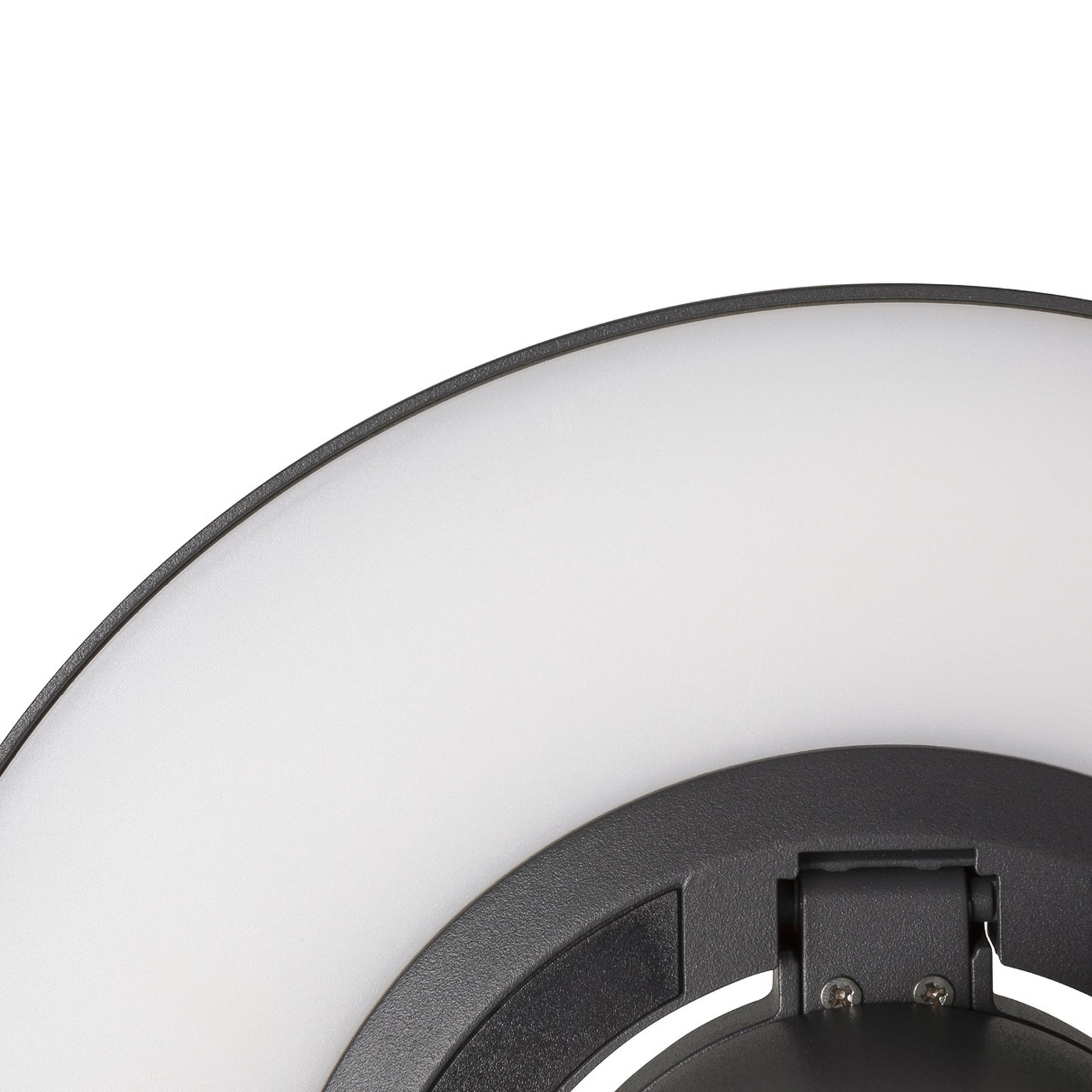 LED sti-lampe I-Ring antrasitt aluminium 65 cm kabel og tilkobling
