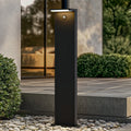LED sti-lampe Iberion med bevegelsessensor 90 cm antrasitt IP54 forfra