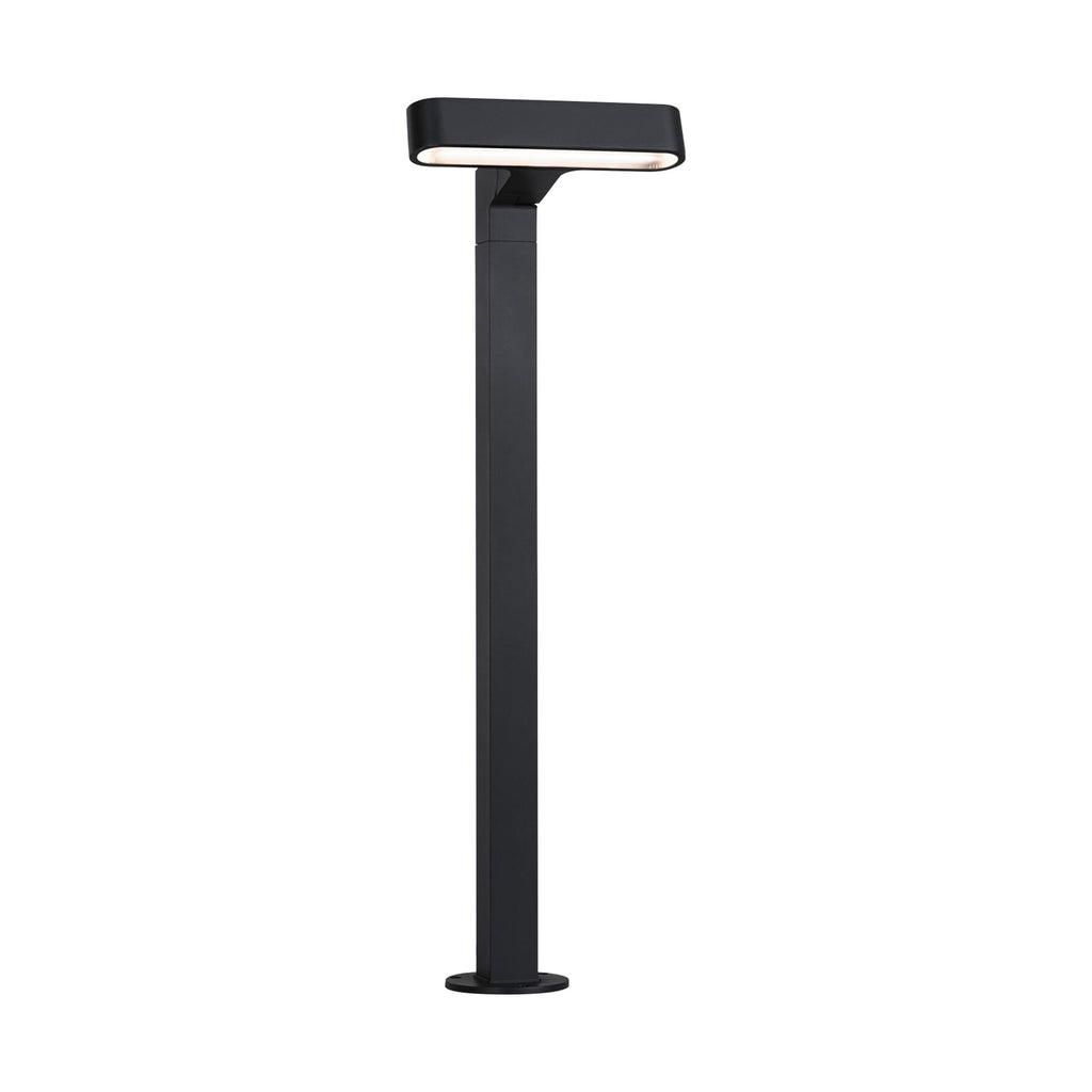 LED sti-lampe Ito horisontal antrasitt 70 cm IP65 front