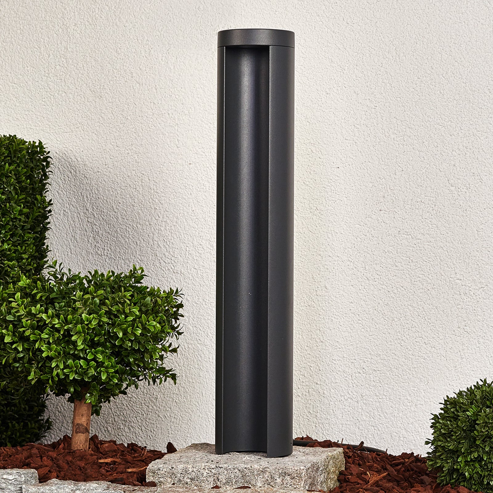 LED sti-lampe Jaron grafitt aluminium bakside