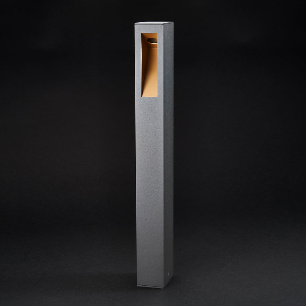 LED sti-lampe Jenke antrasitt aluminium 65 cm IP54 detalj av reflektor