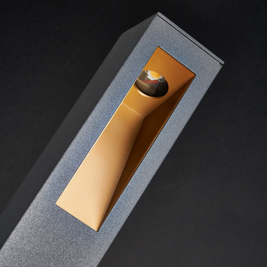 LED sti-lampe Jenke antrasitt aluminium 65 cm IP54 detalj av materialer