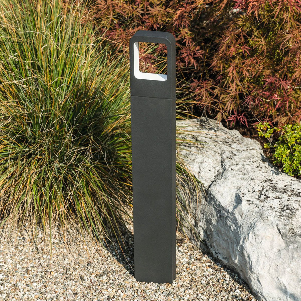 LED sti-lampe Juna grafitt aluminium 80 cm forfra