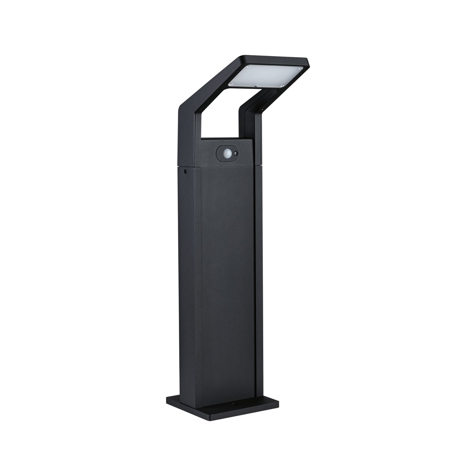 LED sti-lampe Juntea med bevegelsessensor antrasitt detalj av sensor