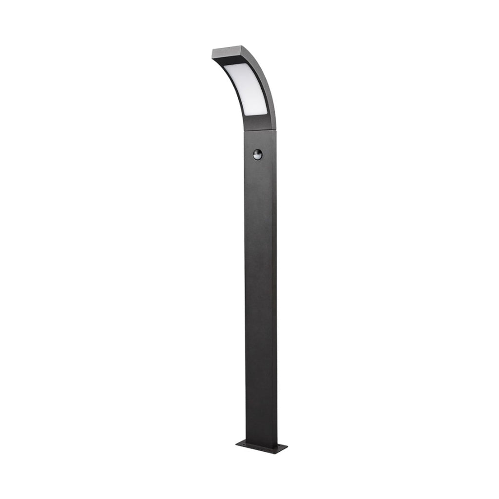 Montert LED sti-lampe Juvia med bevegelsessensor 100 cm IP54 i hage