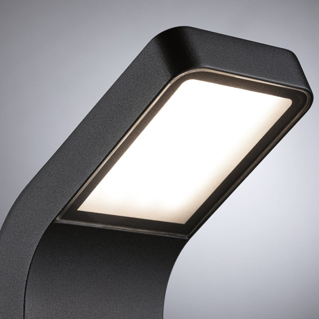 LED sti-lampe Kulma aluminium antrasitt montert i hage