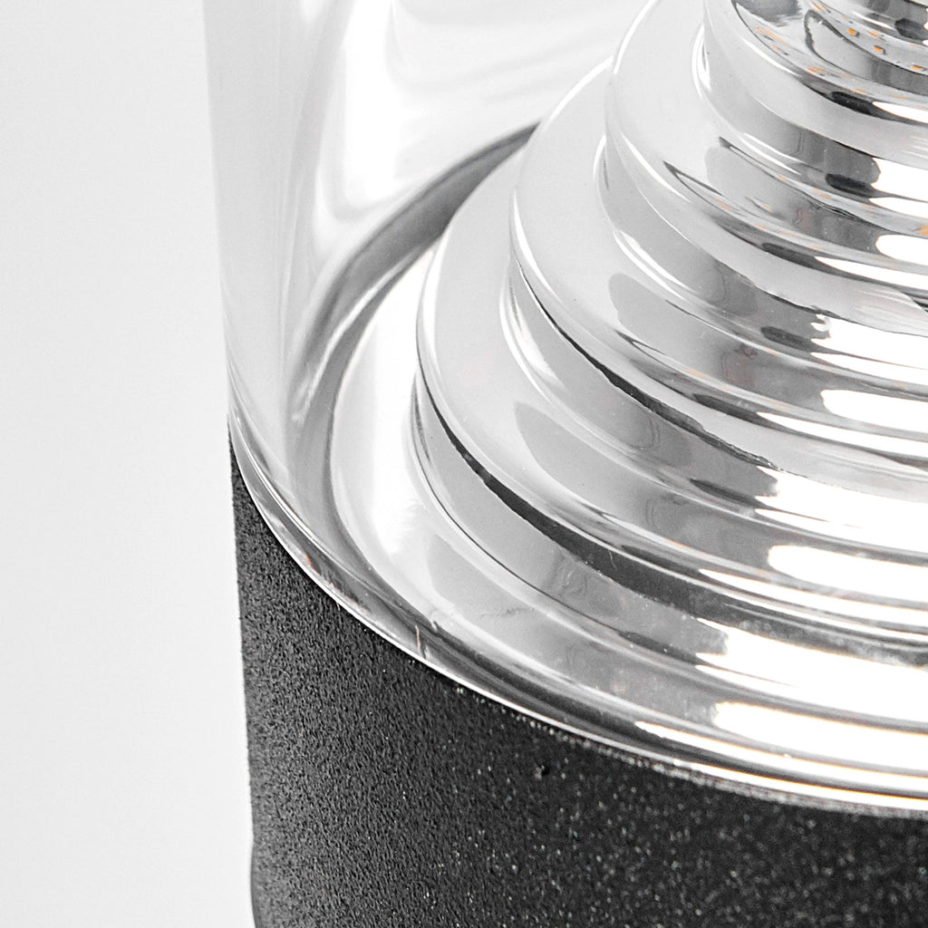 Belysningseffekt fra LED sti-lampe Lanea med bevegelsessensor