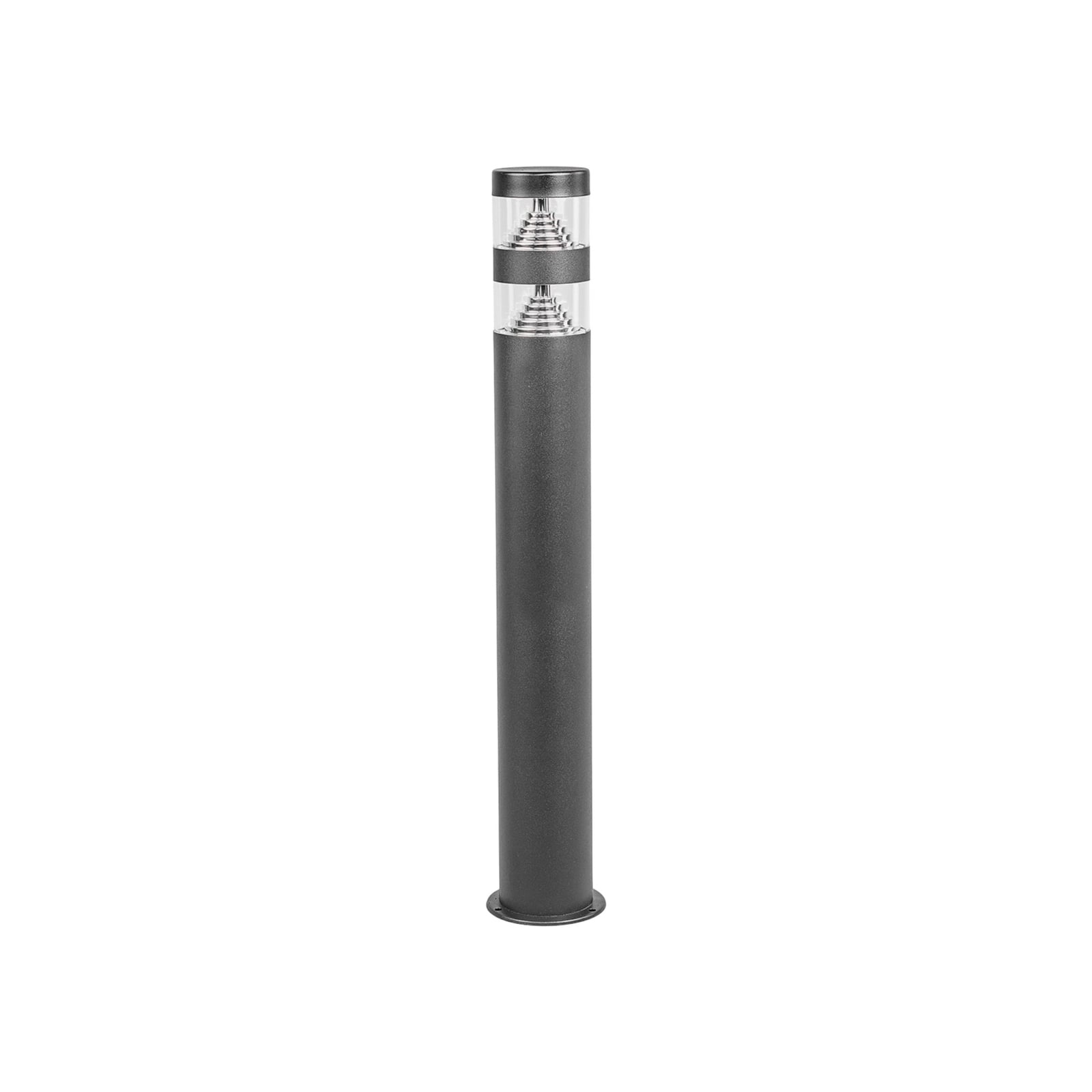 LED sti-lampe Lanea svart rustfritt stål 60 cm detalj
