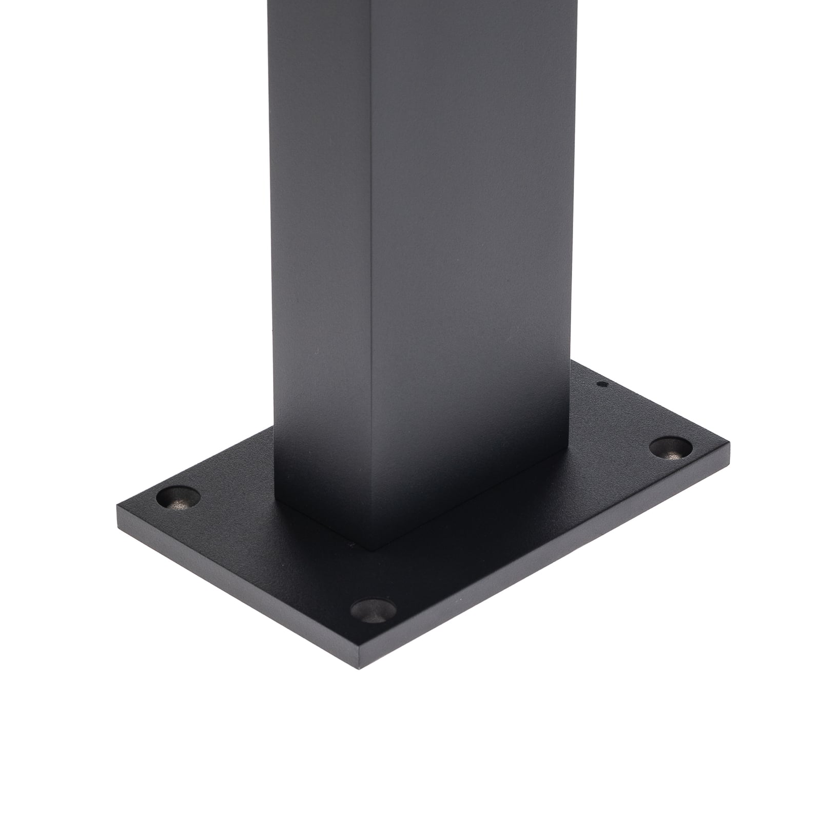 LED sti-lampe Lantern grafitt aluminium 60 cm IP65 sideprofil