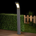 LED sti-lampe Lennik antrasitt aluminium forfra