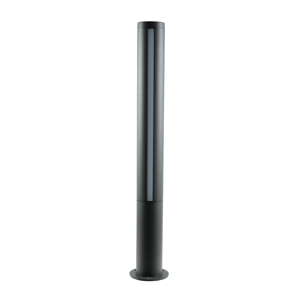 LED sti-lampe Lilia grafitt aluminium 75 cm nærbilde av overflate