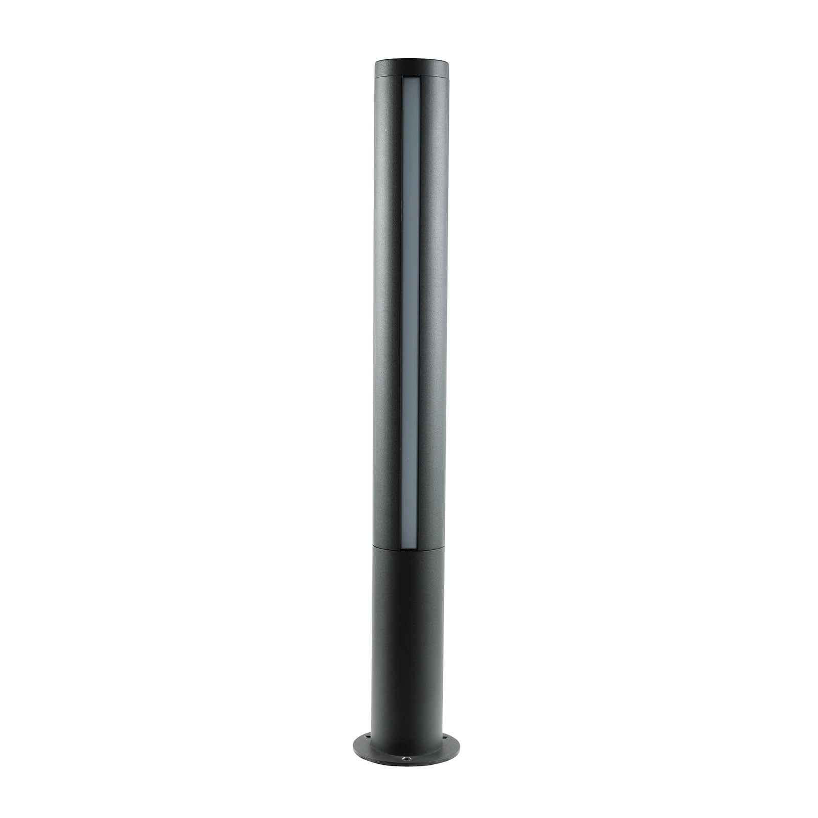 LED sti-lampe Lilia grafitt aluminium 75 cm nærbilde av overflate