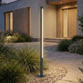 LED sti-lampe Liravel aluminium 115 cm antrasitt IP65 forfra