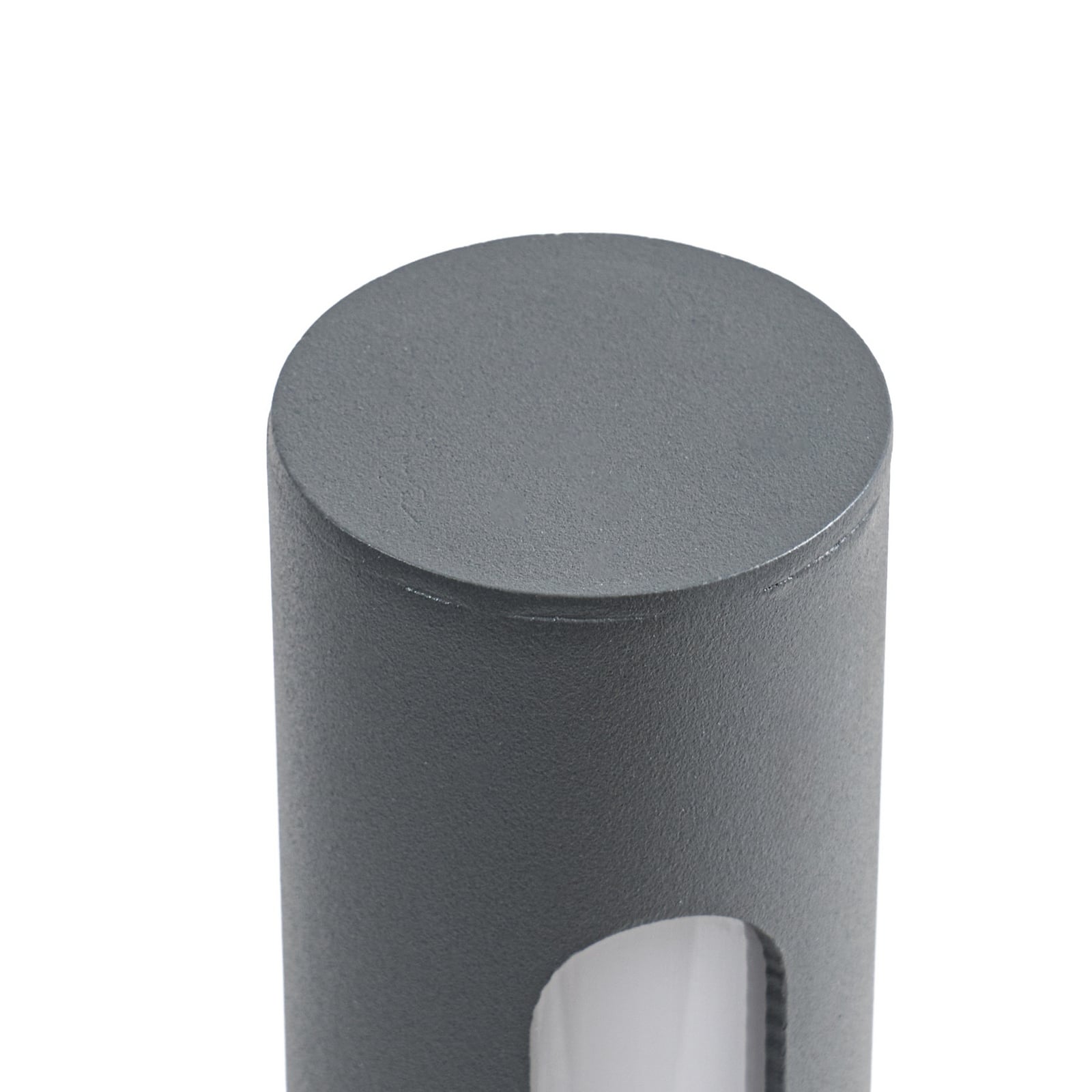 LED sti-lampe Liravel aluminium 90 cm antrasitt IP65 kabeldetalj