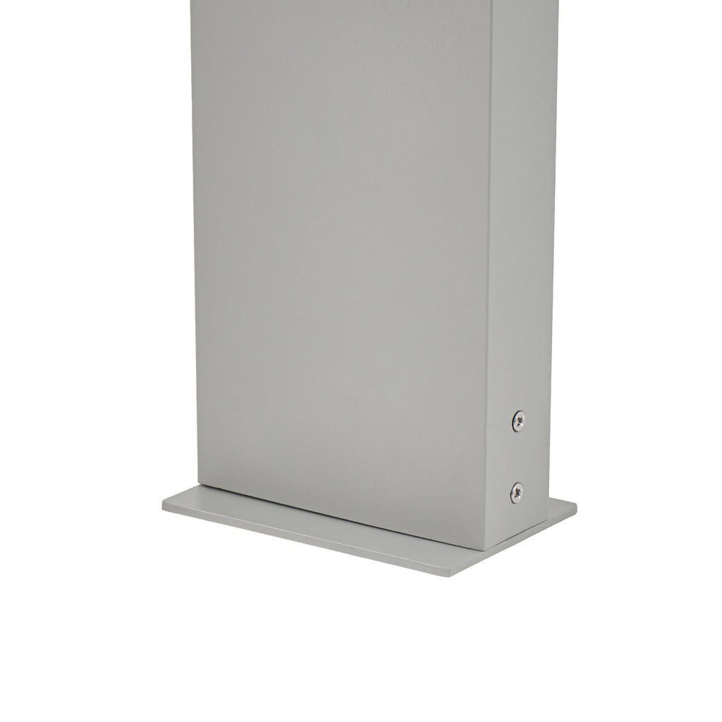 LED sti-lampe Lonete aluminium grå 65 cm IP65 - Lindby