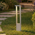 LED sti-lampe Lonete aluminium hvit 65 cm IP65 forfra