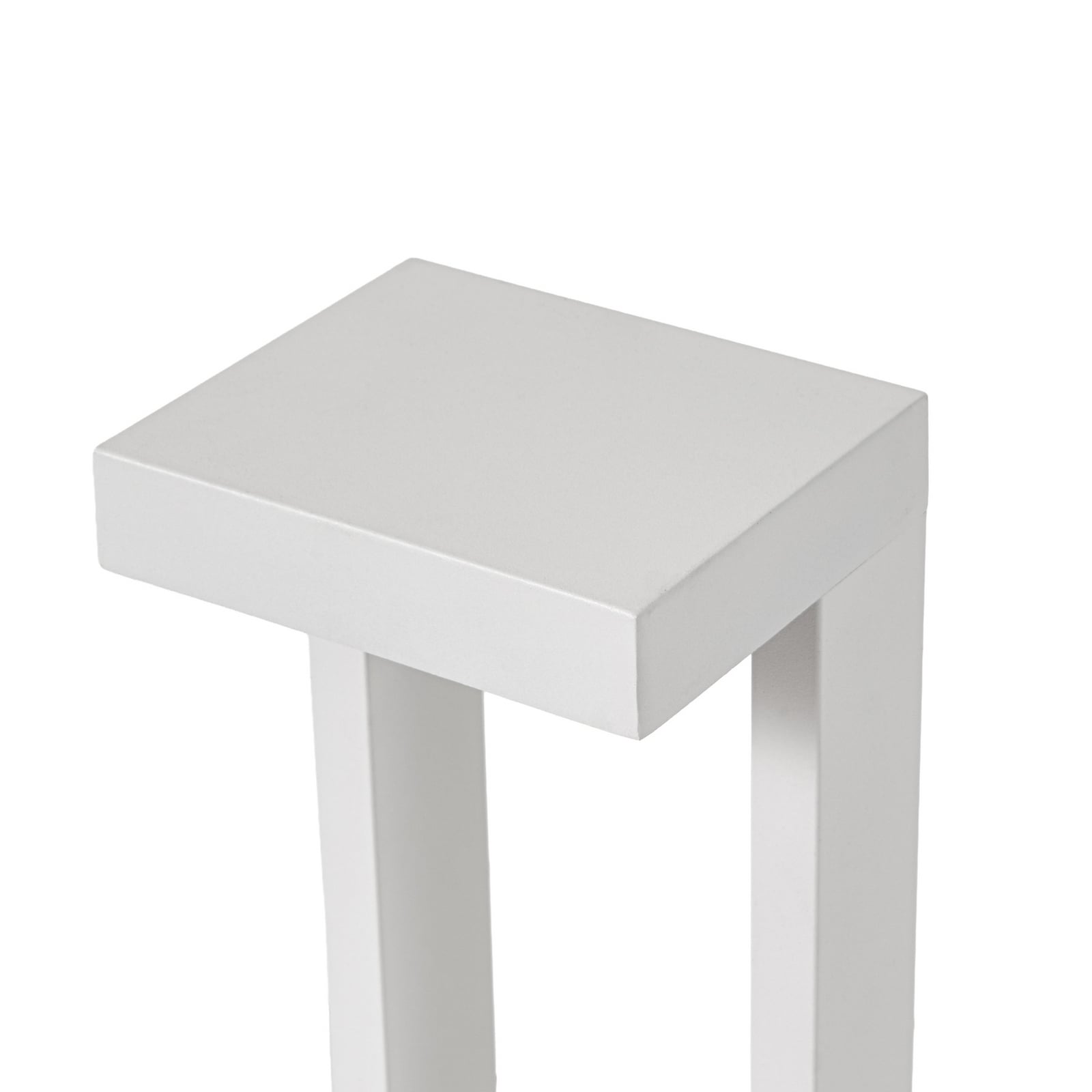 LED sti-lampe Lonete aluminium hvit 65 cm IP65 sideprofil