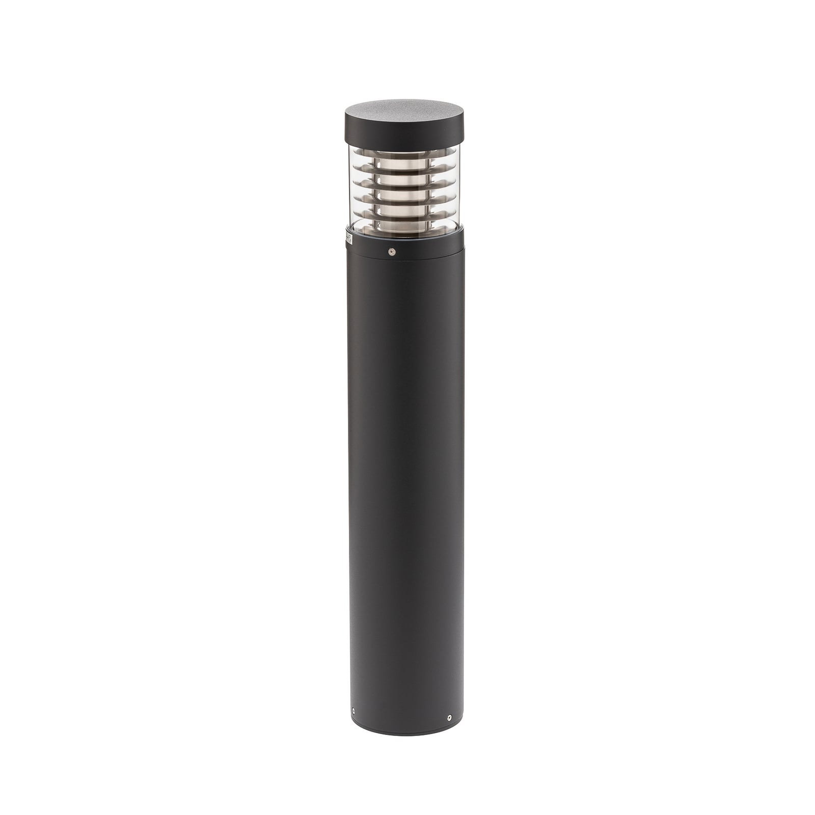 LED sti-lampe Lucius antrasitt aluminium 65 cm IP54 montert i hage