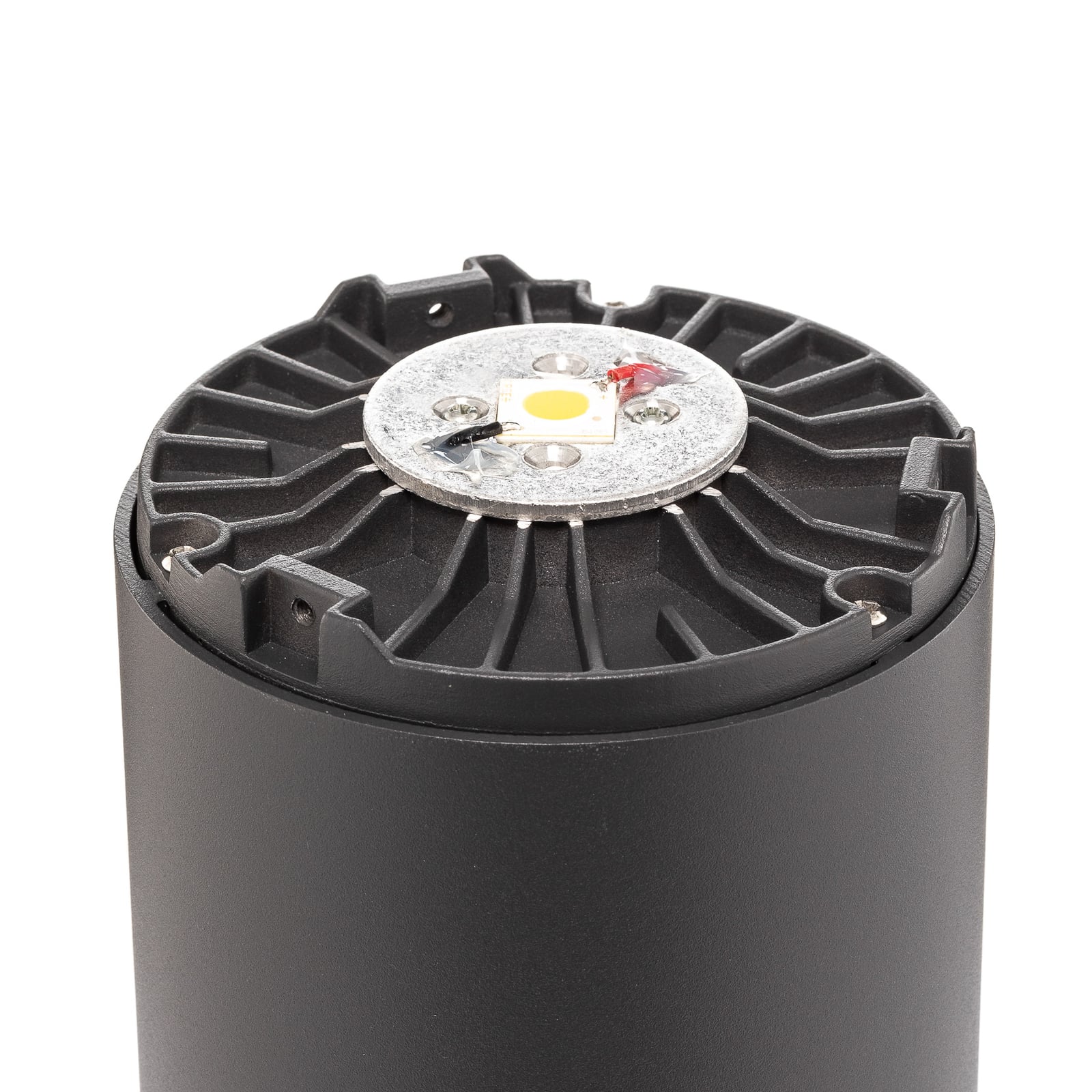 LED sti-lampe Lucius antrasitt aluminium 65 cm IP54 med varm hvit belysning