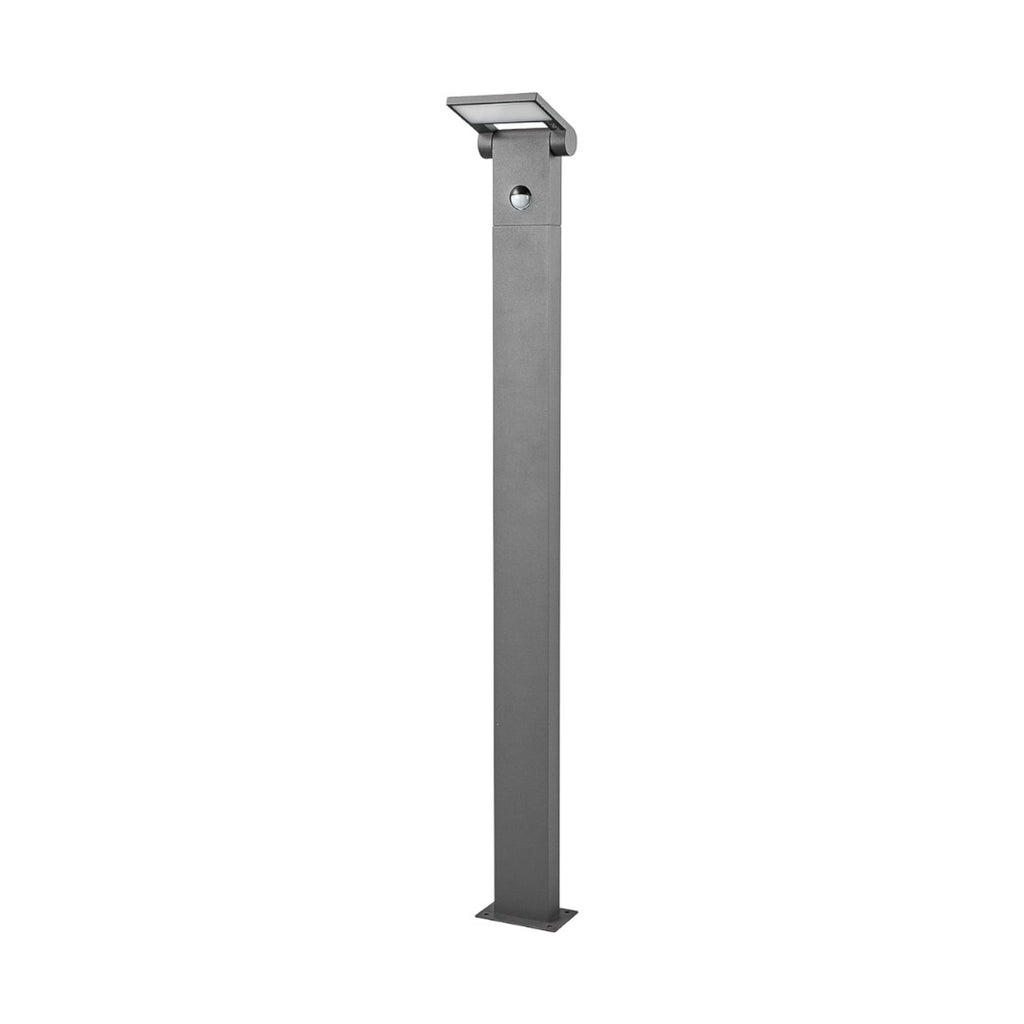 LED sti-lampe Marius med bevegelsessensor grafitt detalj av sensor