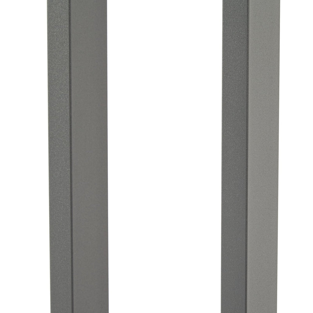 LED sti-lampe Meloni svart svingbar 65 cm IP65 lys i mørket