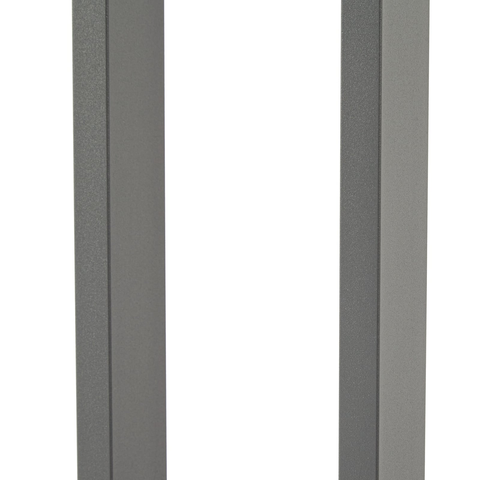 LED sti-lampe Meloni svart svingbar 65 cm IP65 lys i mørket